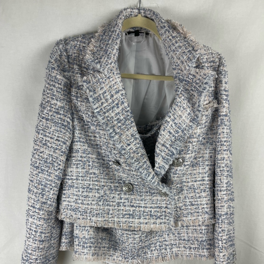Tweed Suit Set Jacket and Skirt - Picture 8 of 16